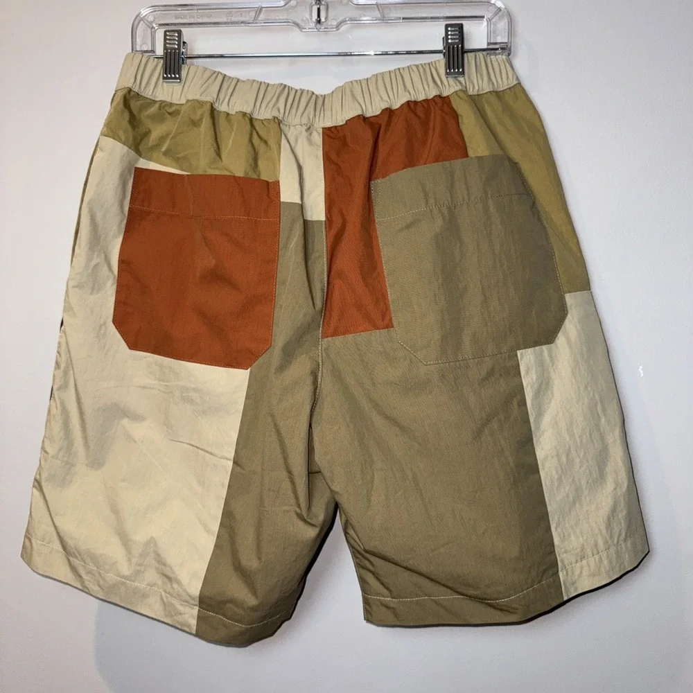 China Town Market Gorp Patchwork Tech/ Hiking Short Men's Medium NWT 